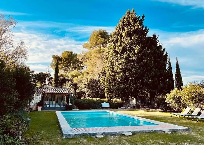 Mas Des Alpilles Au Coeur De La Nature Avec Piscine